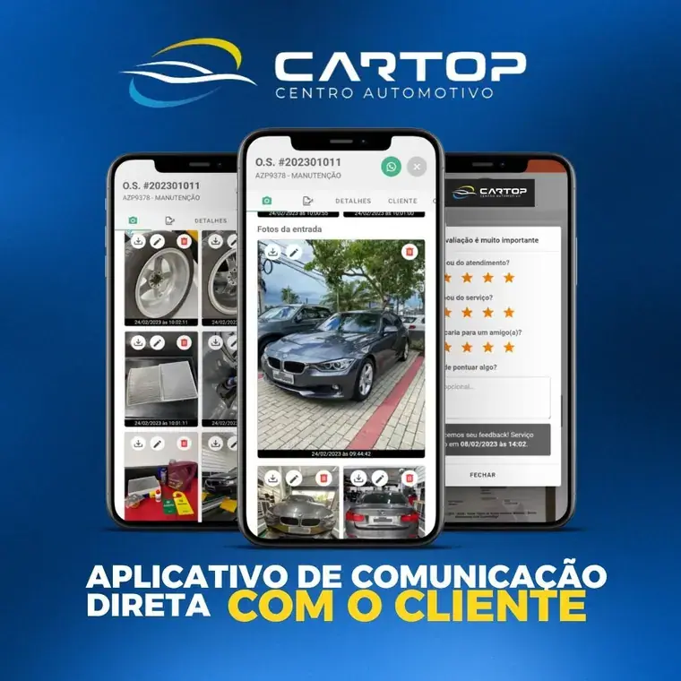 Comunicação da CARTOP pelo CheckMotors